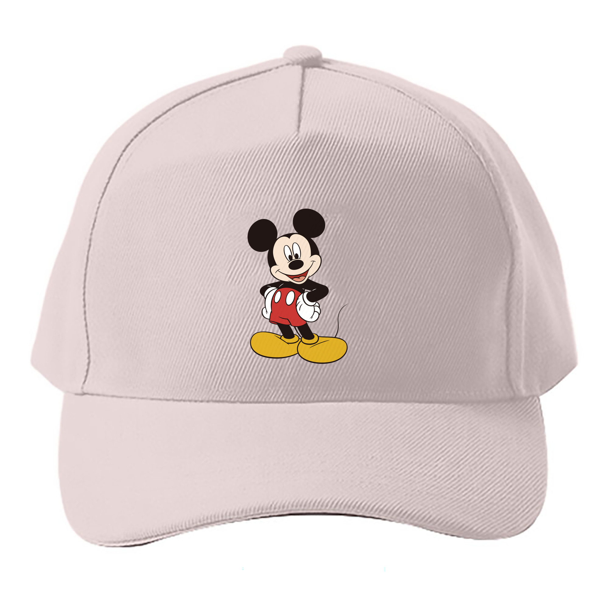 （画像用） ミッキーマウス Mickey Mouse ベースボールキャップ 綿100％ 男女兼用 帽子 スポーツ